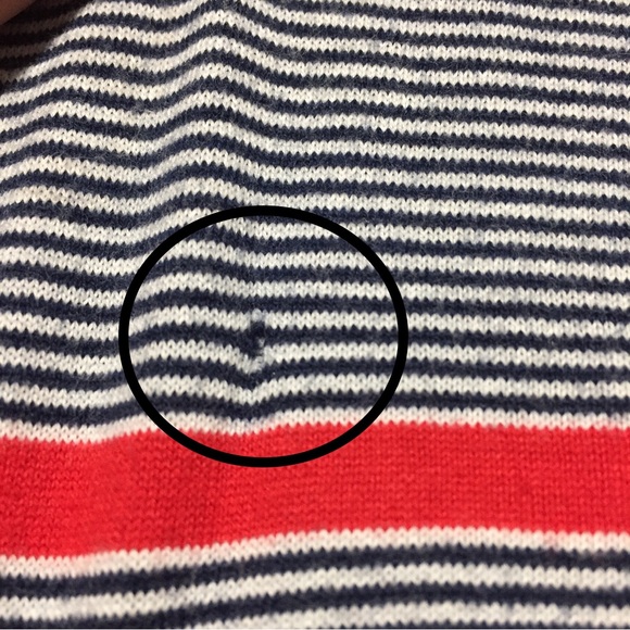 Junya Watanabe Man Comme Des Garcons Polo Shirt Stripe Men’s M Japan (Flaws) - Picture 6 of 16